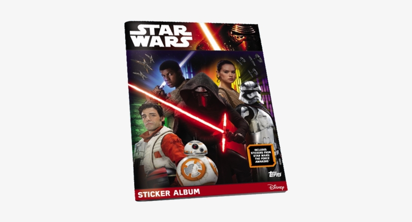 Star Wars The Force Awakens Starter Album - Star Wars, transparent png download