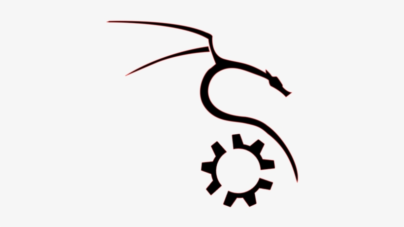 Score 50% - Kali Linux Black White, transparent png download