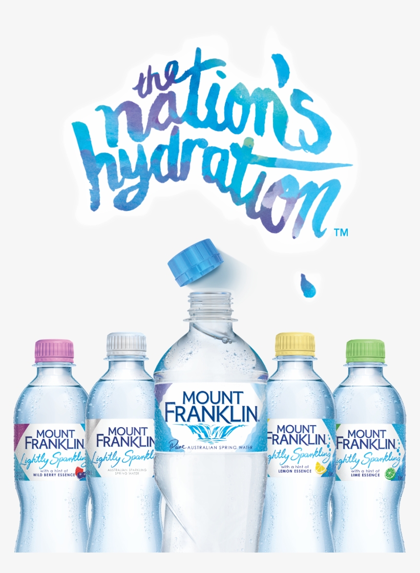 Mount Franklin The Nation's Hydration - Mount Franklin The Nations Hydration, transparent png download