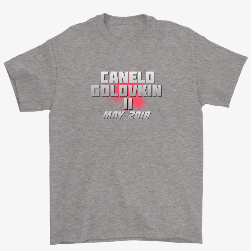 Canelo Alvarez Vs Ggg Ii Txt T-shirt - Shirt, transparent png download