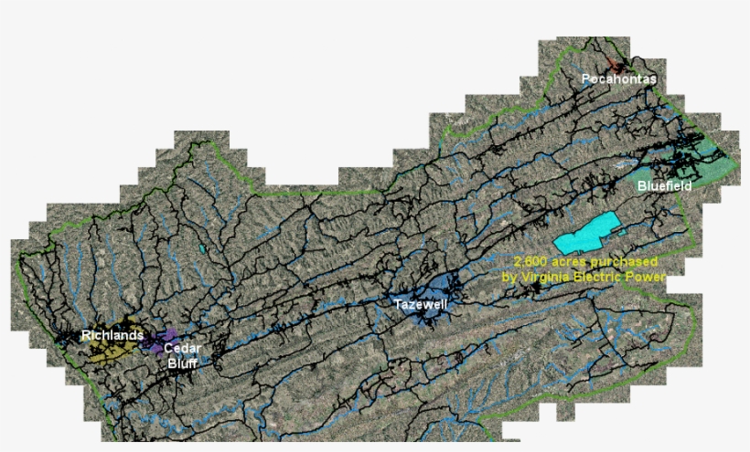 Virginia Electric Power Purchased 2,600 Acres In Tazewell - Atlas, transparent png download