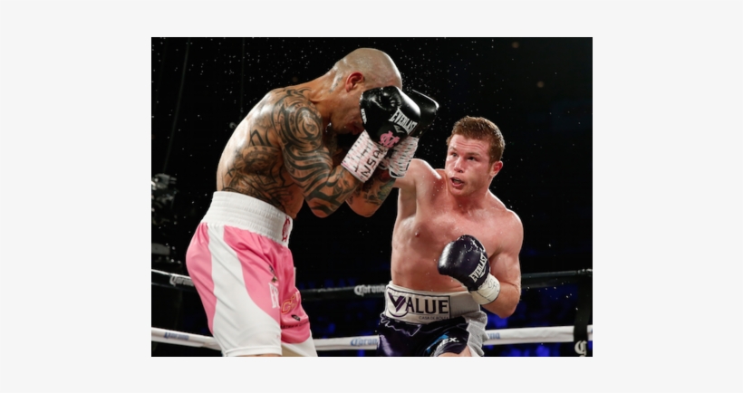 El Mexicano Dio Golpes Más Sólidos Que Cotto - Canelo El Dia De La Pelea Con Cotto, transparent png download