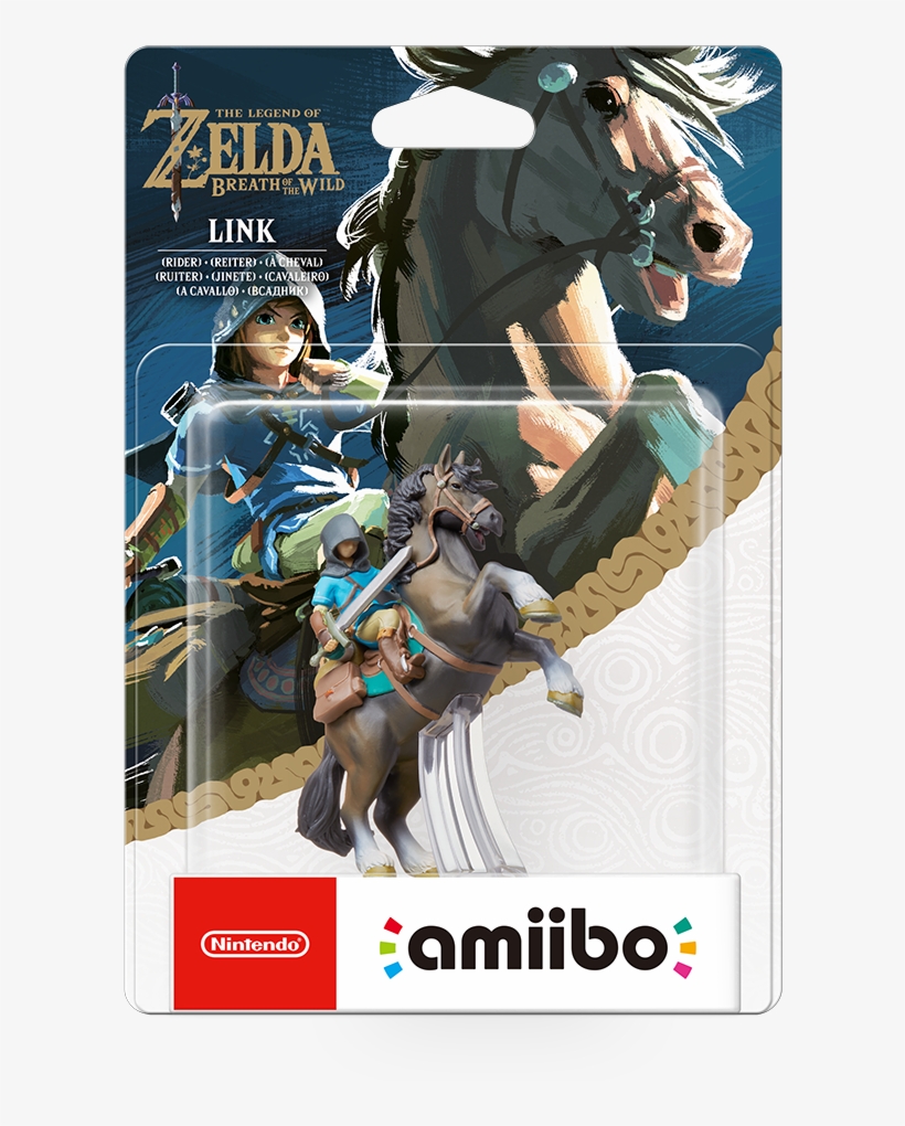 006 - Zelda Breath Of The Wild Wii U Amiibo, transparent png download
