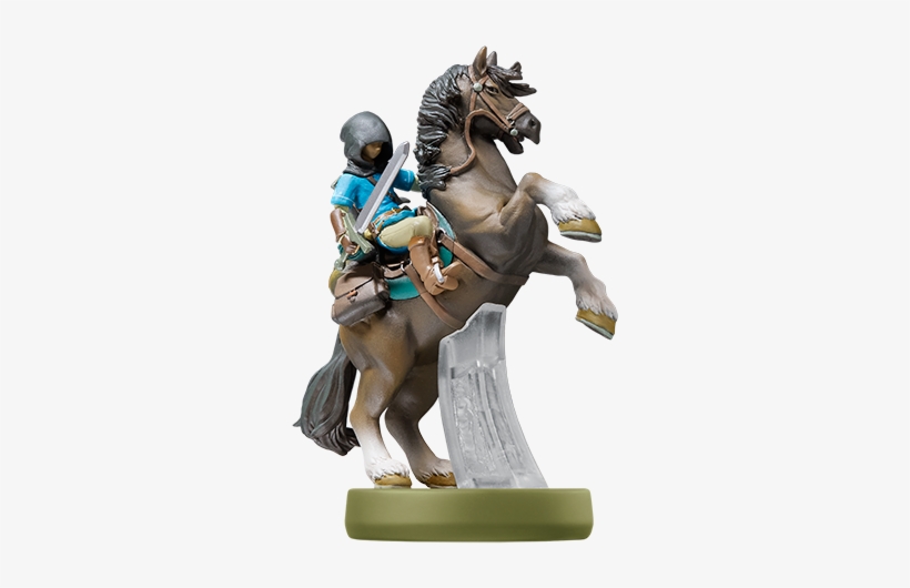 Just Announced Zelda Amiibo Featuring Link Riding A - Breath Of The Wild Amiibo, transparent png download