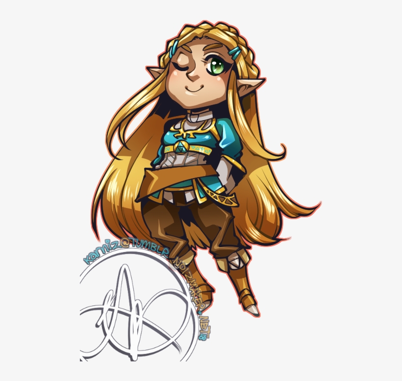 Legend Of Zelda, Breath Of The Wild - Zelda The Breath Of The Wild Cute, transparent png download