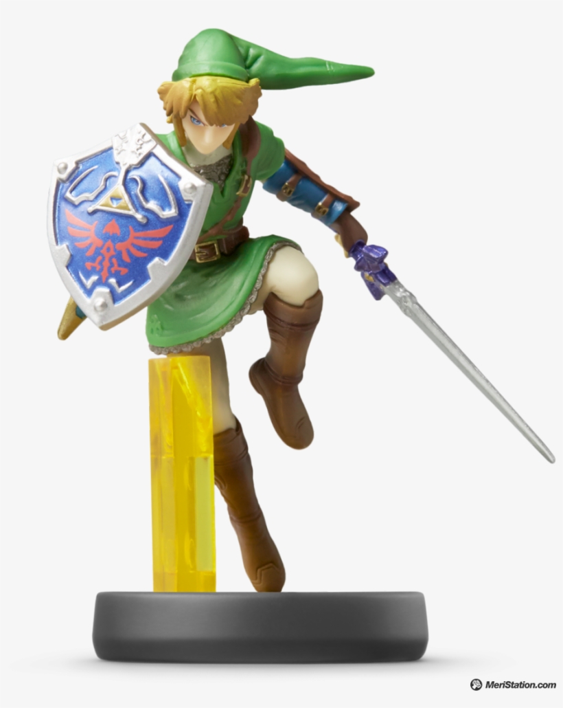 Función De Todos Los Amiibo En Zelda - Smash Bros Link Amiibo, transparent png download