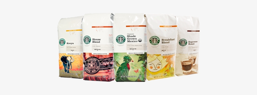 Via® Ready Brew Coffee - Starbucks Whole Bean Coffee, transparent png download