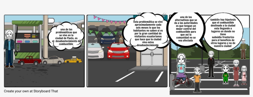 Escasez De Combustible En Pasto - Cartoon, transparent png download