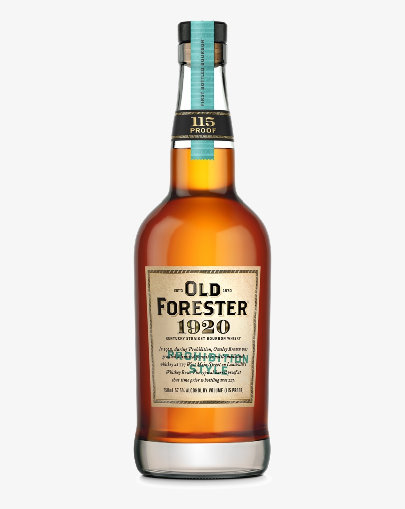 Old Forester 1920 Bourbon Whiskey - Old Forester Prohibition Style, transparent png download