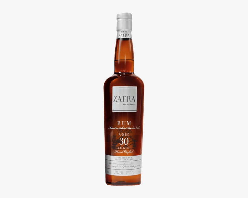 Zafra Rum - Zafra 30 Year Rum, transparent png download