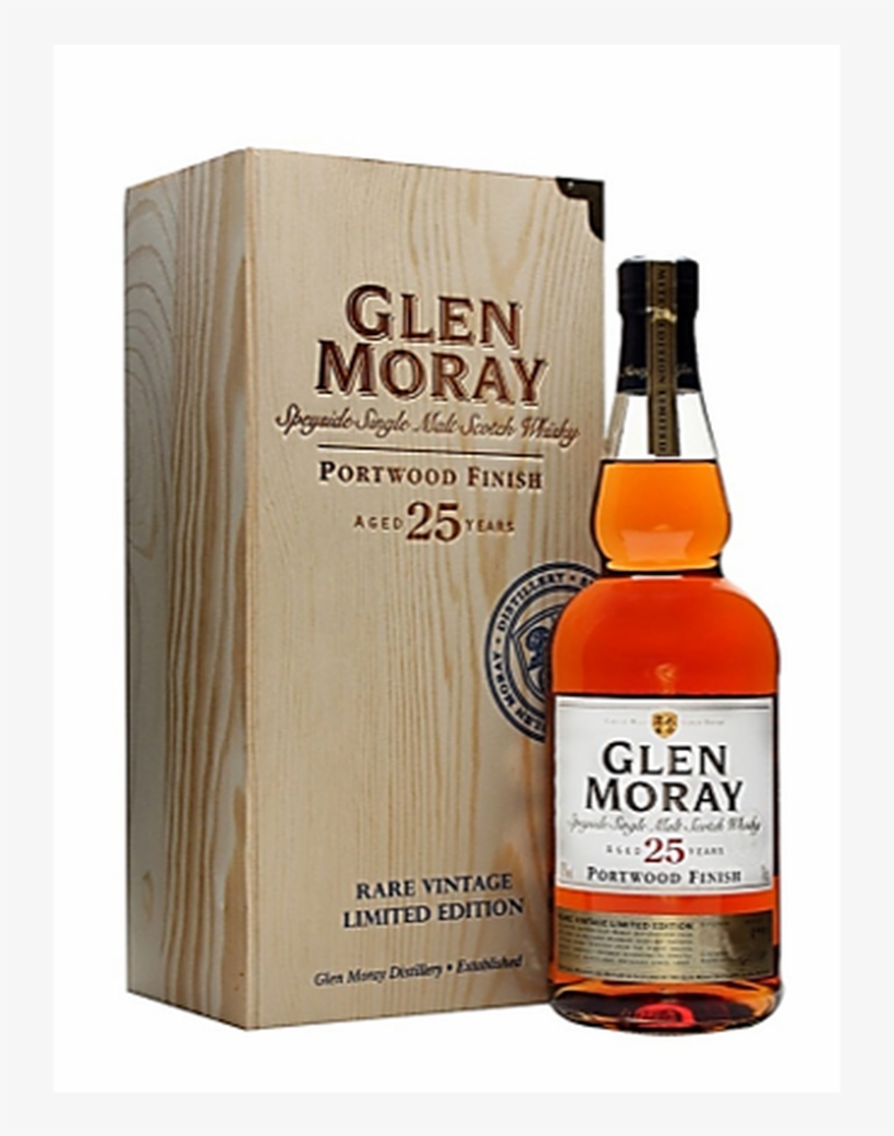 The Palate Offers Red And Black Fruits, Followed By - Glen Moray 25 Year Old 1988 Port Cask Finish Single, transparent png download