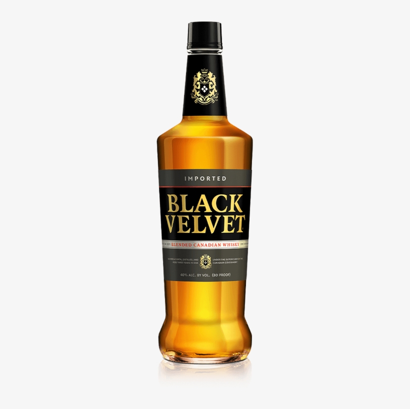 Black Velvet Blended Canadian Whisky - 1.75 L Bottle, transparent png download