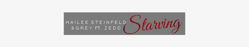 Buy 'starving' By Hailee Steinfeld & Grey Ft Zedd - Wedding Congratulations, transparent png download