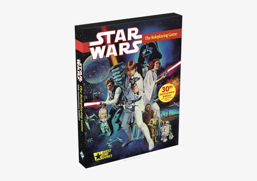 30thanniversaryedition Spine - Star Wars Rpg 30th Anniversary, transparent png download