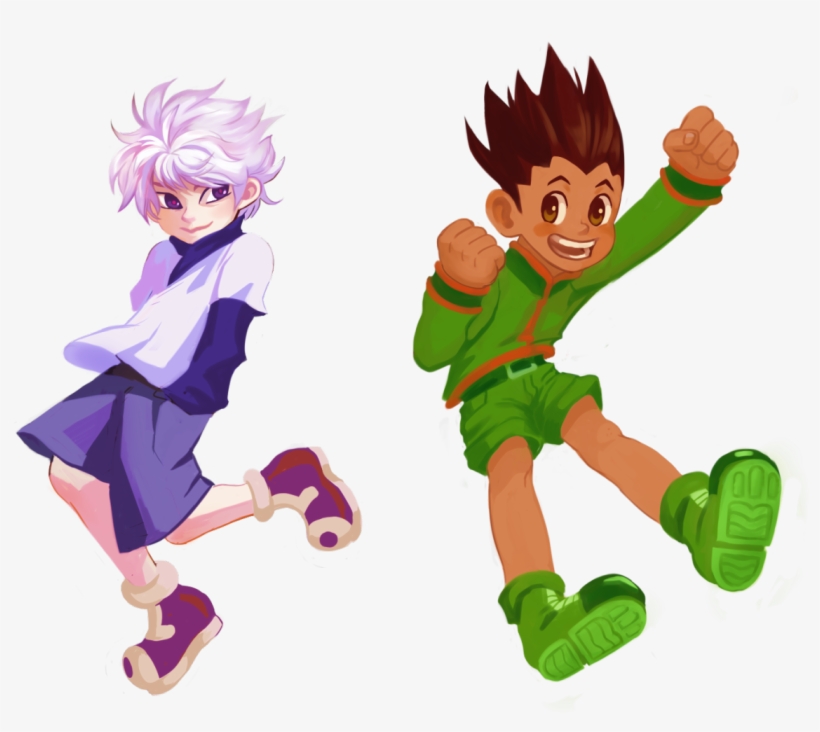 “found A Smug Killua When I Was Cleaning Up My Art - Cartoon, transparent png download