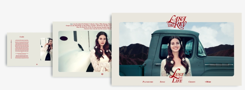Lana Del Rey Lust For Life Itunes Lp Download - Lana Del Rey - Lust For Life (with Target Exclusive, transparent png download