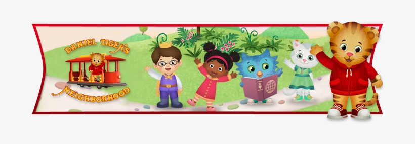 Daniel Tiger's Neighborhood Banner, transparent png download