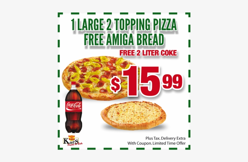Karls Pizza Coupon 3 - Discounts And Allowances, transparent png download