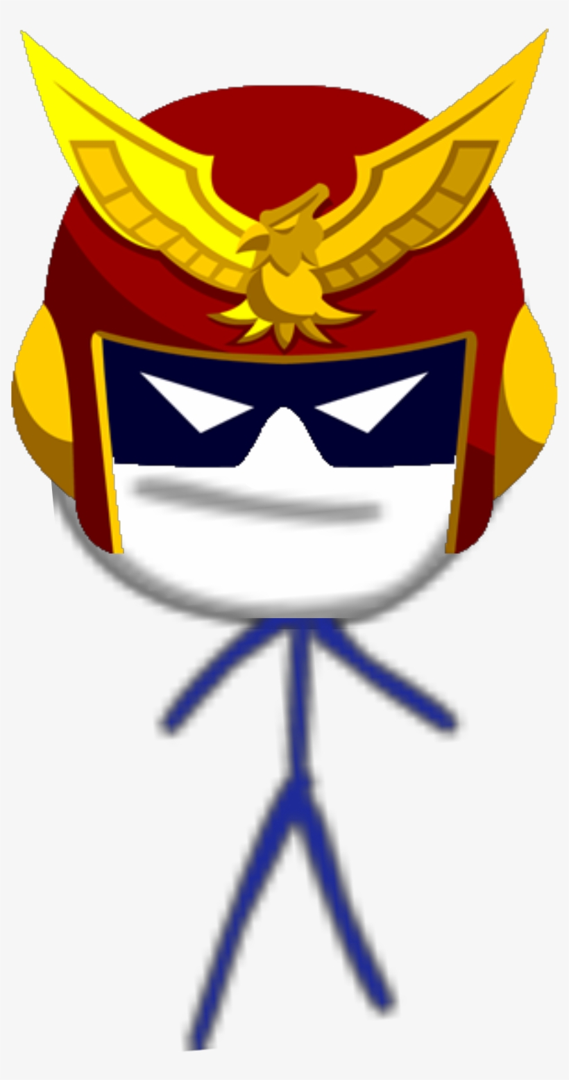 The Man Himself - Captain Falcon Helmet, transparent png download