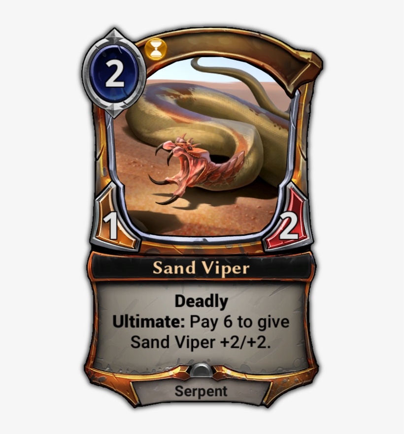 Sand Viper - Eternal Card Game Clockroach, transparent png download