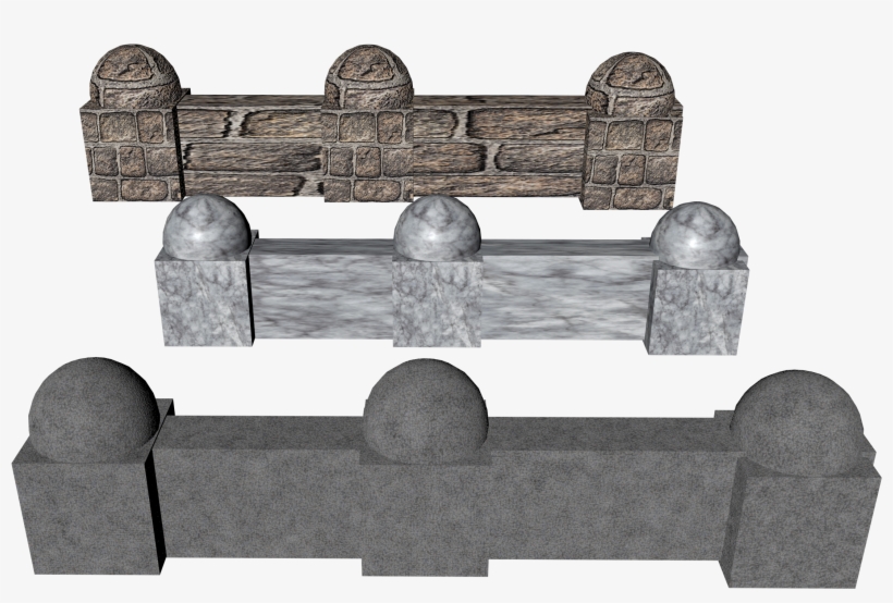 Medieval Stone Wall 3d Render, Stone, Wall, Png, Isolated, - Stone Wall, transparent png download