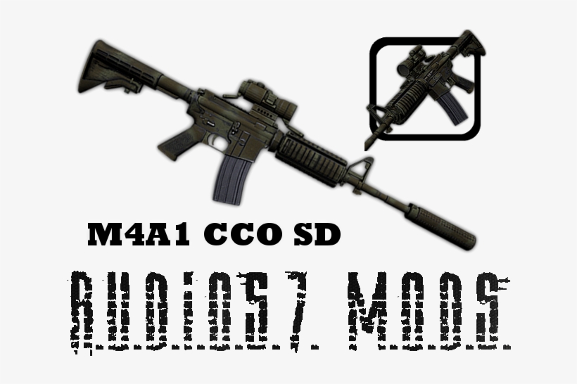 M4 Carbine, transparent png download