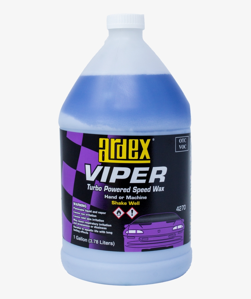 A Liquefied Paste Wax Must Be Shaken Before Use - Ardex Labs 6239-128 Tire And Trim Shine Dash Vinyl, transparent png download