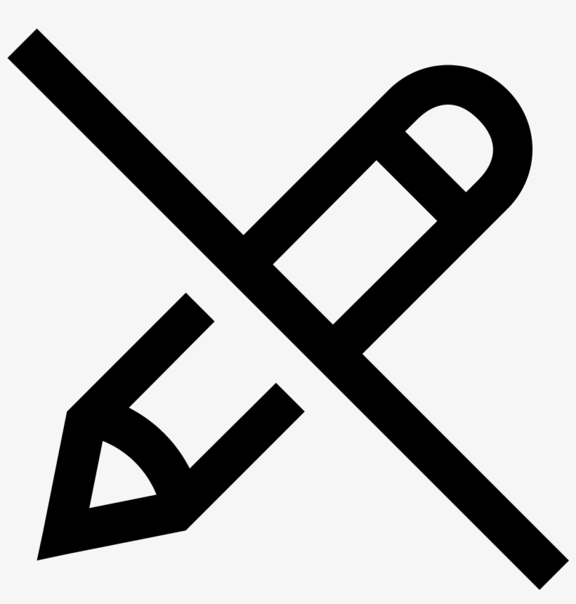 No Icon Free Download Png And Its - No Edit Icon, transparent png download