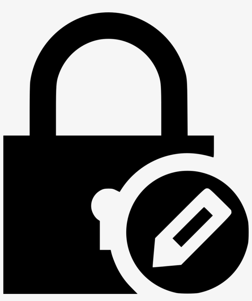 Lock Edit Comments - Lock Clock, transparent png download