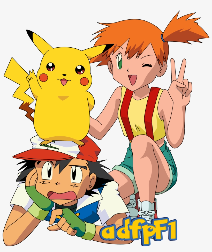 Clipart Transparent Stock Y Pikachu By Adfpf Deviantart - Pokemon Ash Misty Pikachu, transparent png download
