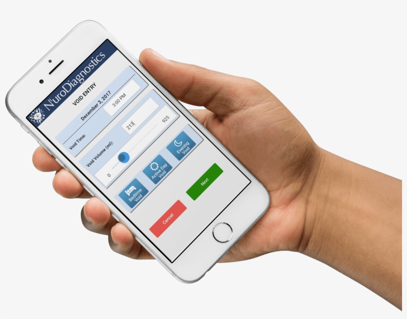 Bladder Voiding Diary App - Iphone, transparent png download