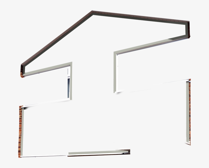 Trim Misty Grey - Handrail, transparent png download