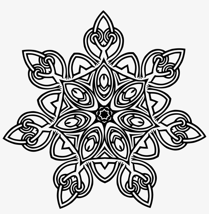 Design Clipart Geometric - Mandala De Metal, transparent png download