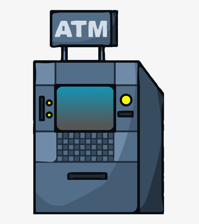 Atm - Atm Machine Clipart Png, transparent png download