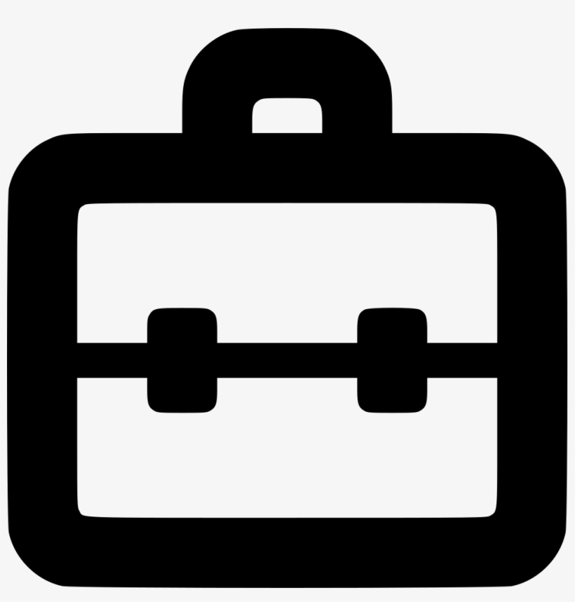 Bag Business Case Portfolio Toolbox Comments - Icon Mala De Viagem, transparent png download