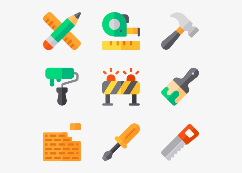 Tool Box 40 Icons - Toolbox, transparent png download