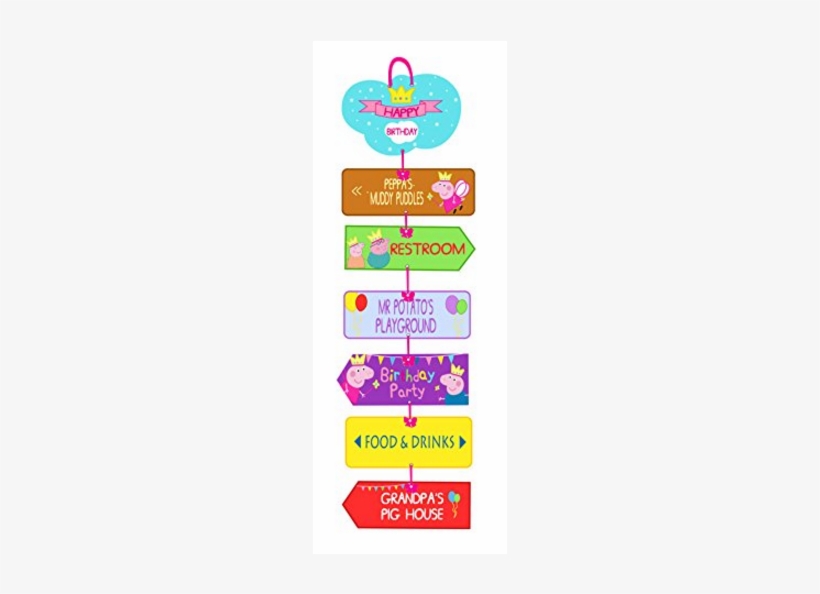 Peppa Pig Door Signs - Door, transparent png download