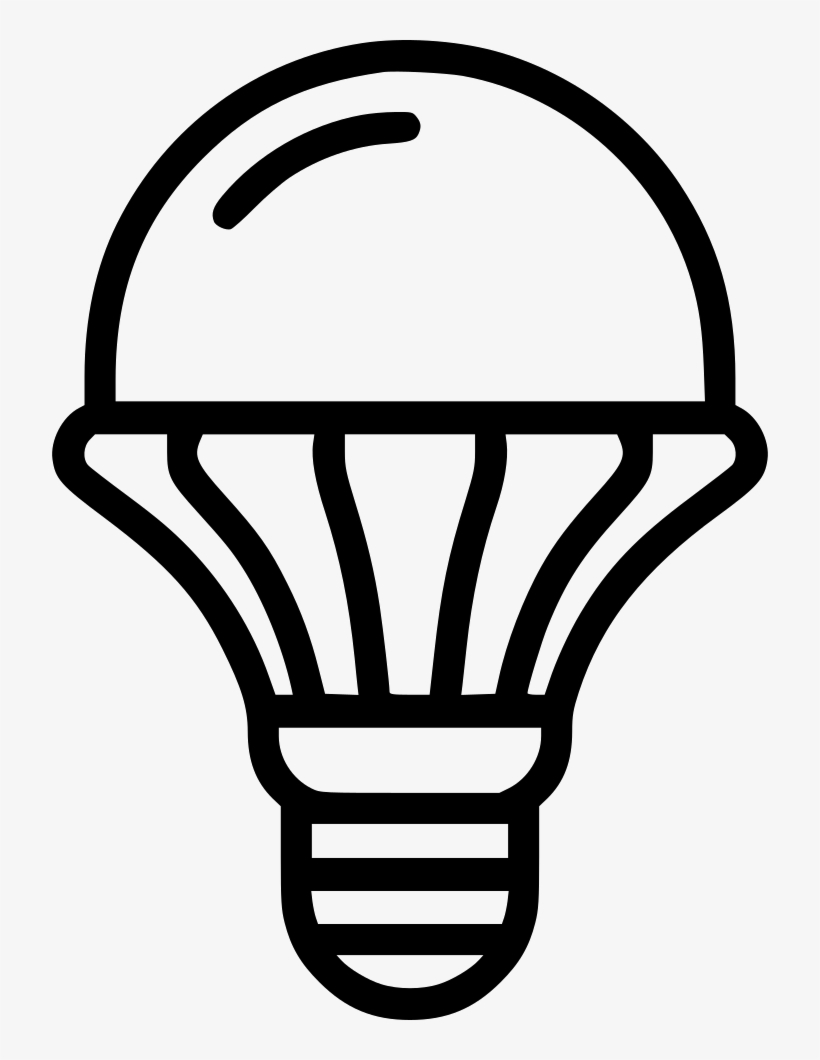 Led Lamp Light Emitting Diode Luminodiode Comments - Led Lamp Icon Png, transparent png download