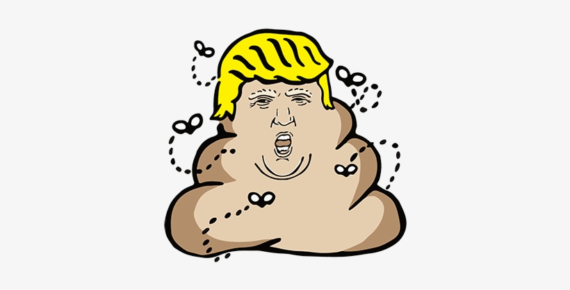 Trumponpoop - Poo Donald Trump, transparent png download
