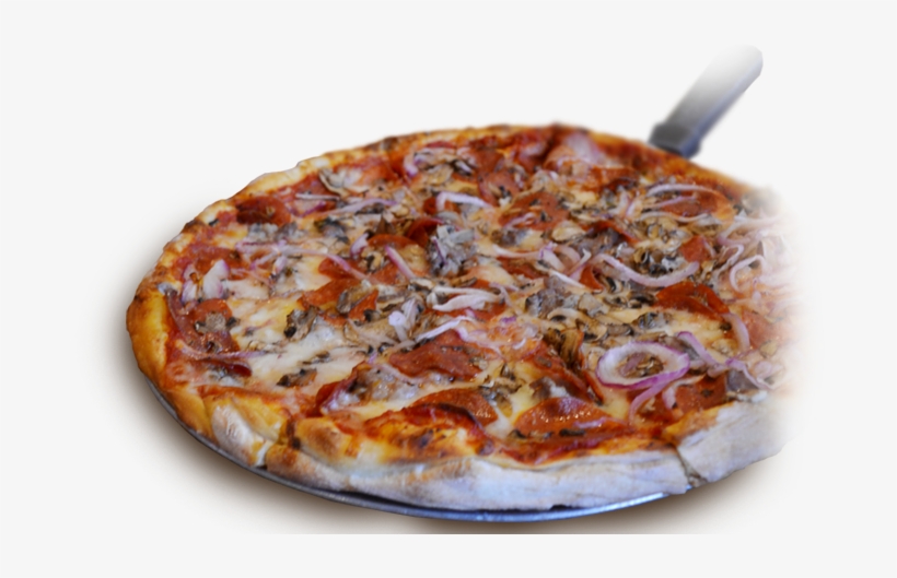"how 'bout A Pizza " The Works - Pizza, transparent png download