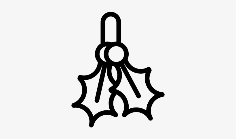 Christmas Mistletoe Vector - Christmas Day, transparent png download