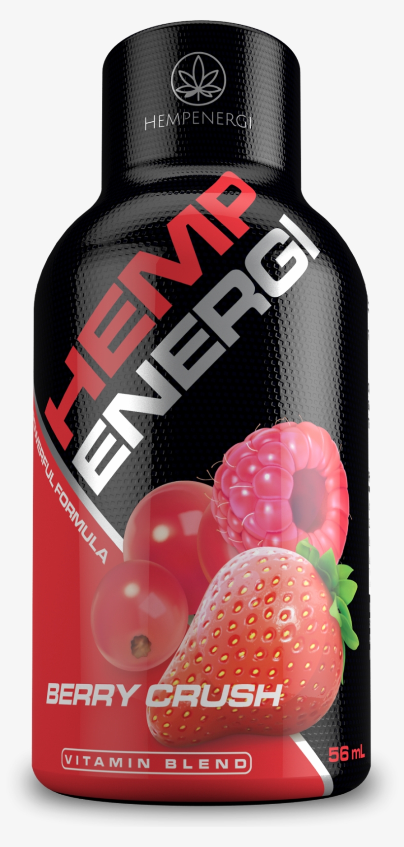 Picture Of Cbd Energy Drink Berry Crush - Energy Drink, transparent png download