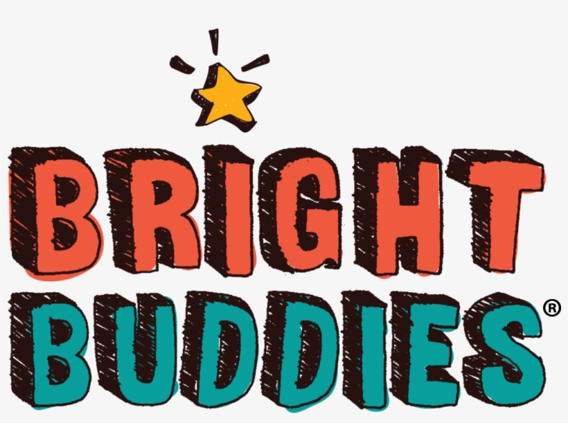 Cropped Bright Buddies Logo - Graphic Design, transparent png download
