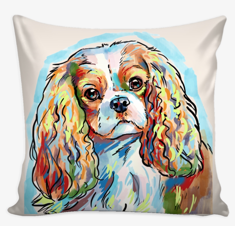 Cavalier King Charles Spaniel Pillow Cover - Pure Country Weavers Indoor Home Cavalier King Charles, transparent png download