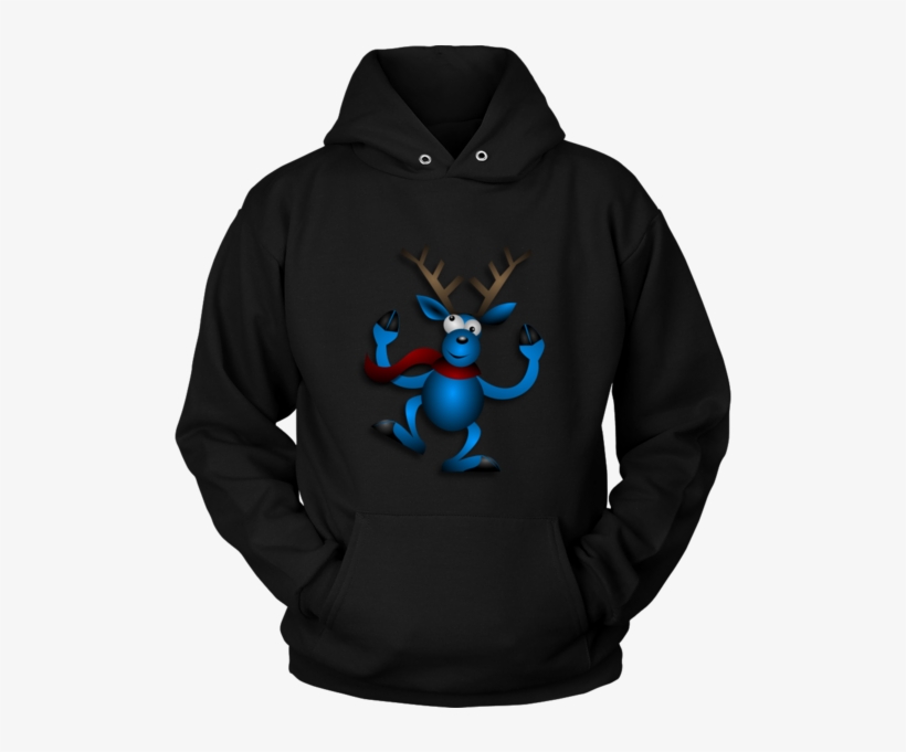 "dancing Reindeer" Hoodie - Pitbull Very Important Pitbull Perfect Gift For Pitbull, transparent png download