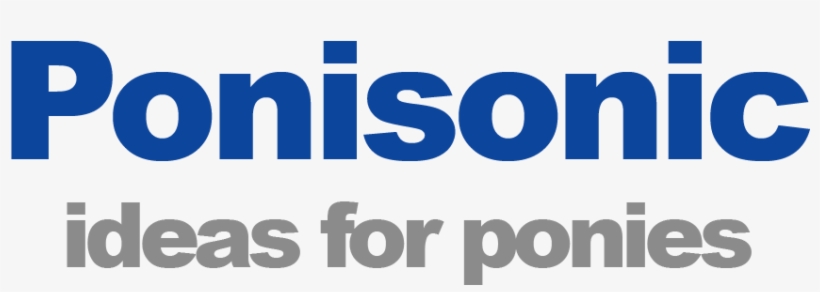 Brand, Logo, Panasonic, Parody, Ponified, Safe, Simple - Logo Panasonic, transparent png download