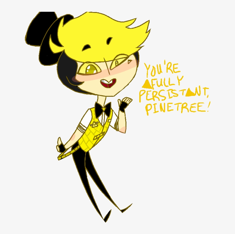 Bill Cipher Gif By 00secretagent - Bill Cipher Gif Human, transparent png download