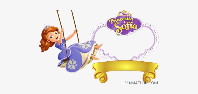 Princesita Sofia Marco Fotos Gratis Imprimir - Princesinha Sofia Gif Animado, transparent png download