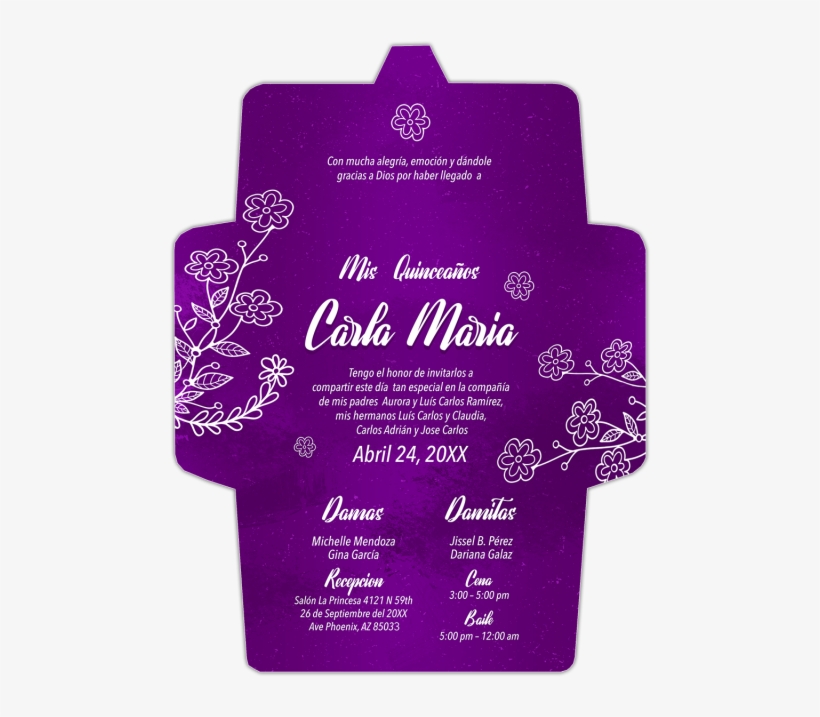 Quinceañera Envelope PNG Image Transparent PNG Free Download on