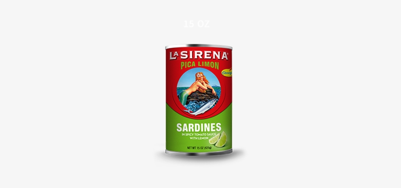 Tomato Sauce With Lemon - La Sirena Sardines, In Tomato Sauce - 5.5 Oz, transparent png download